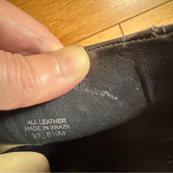 Tory Burch Black All Leather Platform Stiletto High Heel Booties Round Toe 8.5 - Picture 5 of 7